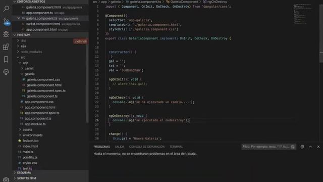 Angular 9 + ondestroy + Componente Multiple + lista(model) смотреть онлайн