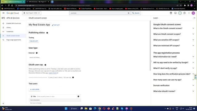 How to Enable YouTube API and Authorize Json File (New Users) смотреть онлайн