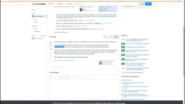 Fix WordPress Author 404 Page Error смотреть онлайн