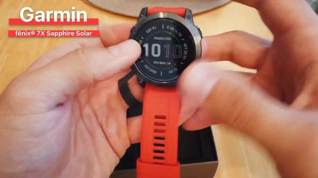 Garmin fēnix® 7X Sapphire Solar unpacking смотреть онлайн