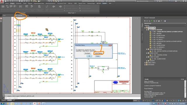 AutoCAD Electrical Working With Title Blocks смотреть онлайн