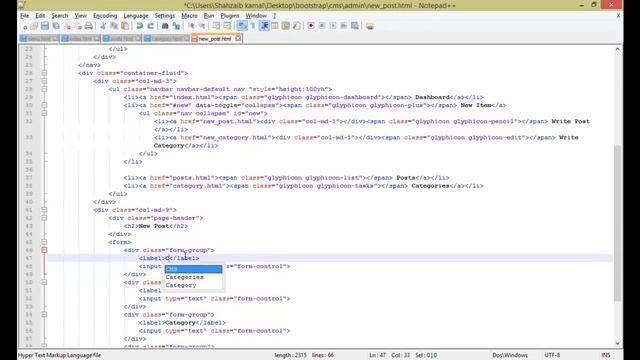 Responsive Website & CMS in Bootstrap in Urdu/Hindi 18 of 18 смотреть онлайн