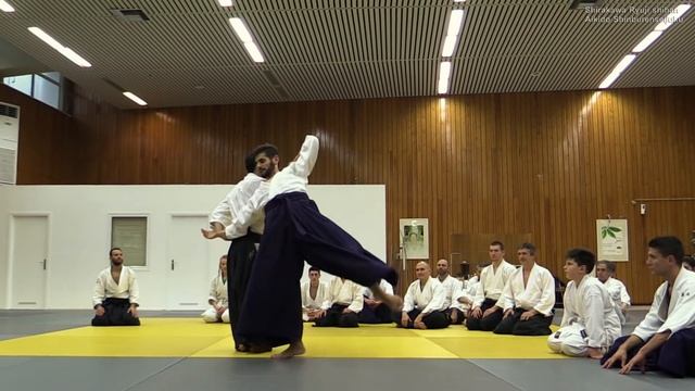 Aikido - Applied technique Kokyu Nage (Shirakawa Ryuji shihan) смотреть онлайн