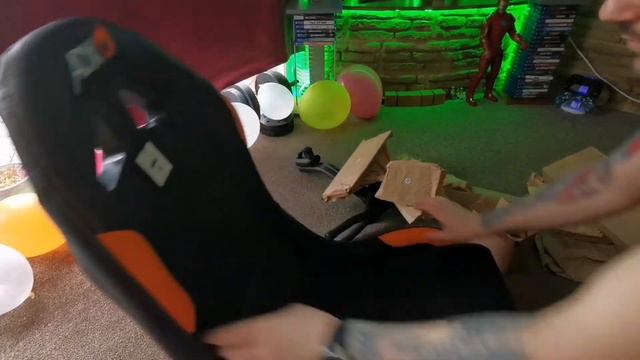 UNBOXING ADX ARSFBA0117 Gaming Chair - Black & Orange (Currys)