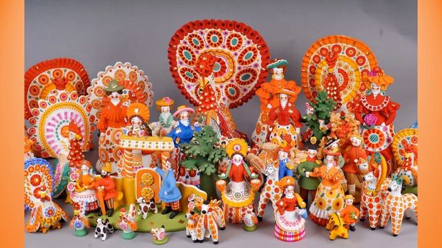 ЛЕПКА ДЫМКОВСКАЯ ИГРУШКА ОЛЕШЕК смотреть онлайн