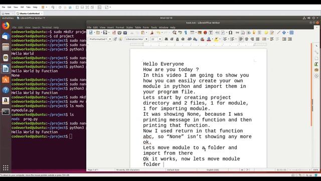 Create Your Module In Python смотреть онлайн
