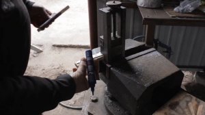 Нож из  пилы по металлу, крепкий и острый долго не тупится часть1