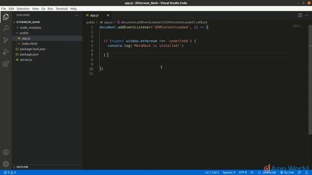 Initiating and connecting DApp with Metamask смотреть онлайн