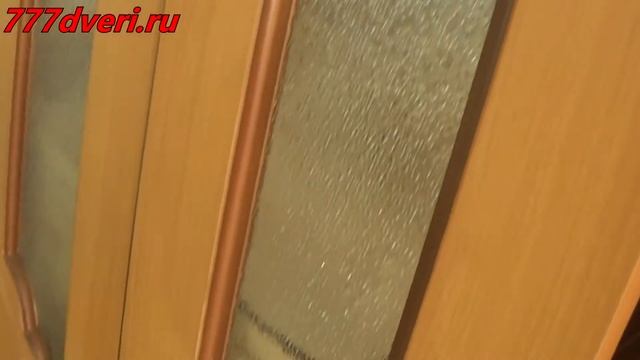 777dveri.ru Омск Венеция стекло (миланский орех) двустворчатая межкомнатная дверь смотреть онлайн