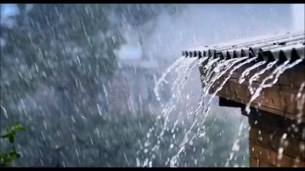 Teneke Çatıya Vuran Yağmur Sesi Kesintisiz - Gök gürültüsü yağmur sesi - yagmur sesi uyumak