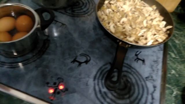 Шампиньоны жареные с рисом на ужин Пост смотреть онлайн