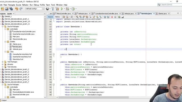 Ejercicios JavaFX #11 - Rellenando una tabla con base de datos смотреть онлайн
