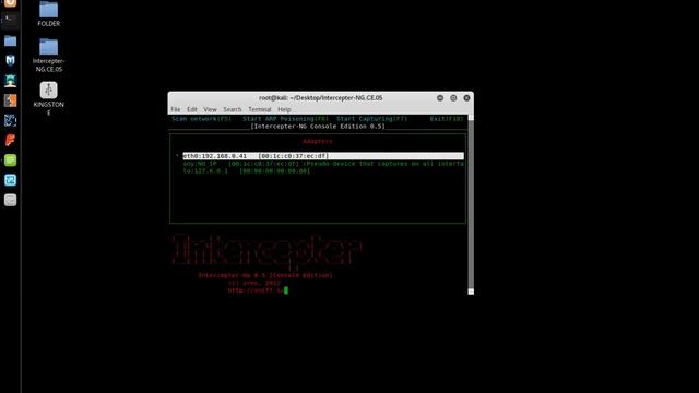 Kali Linux Intercepter ng смотреть онлайн