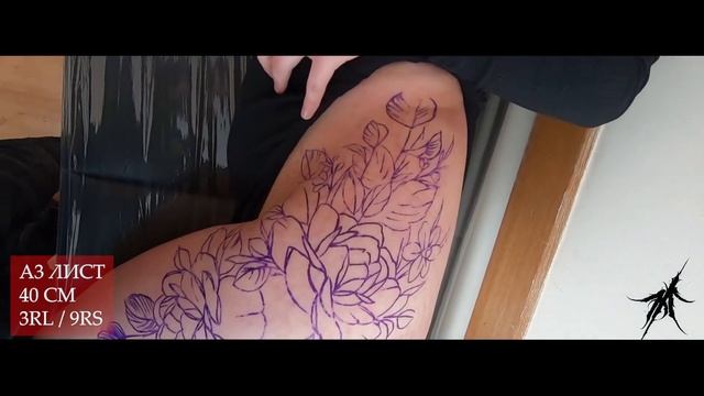 ДЕЛАЮ ЦВЕТЫ #tattoo #lnk #alnk