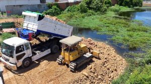 Строительство, засыпаем новый участок