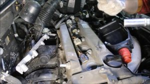 Toyota RAV4 2006 2.0 Замена свечей зажигания.