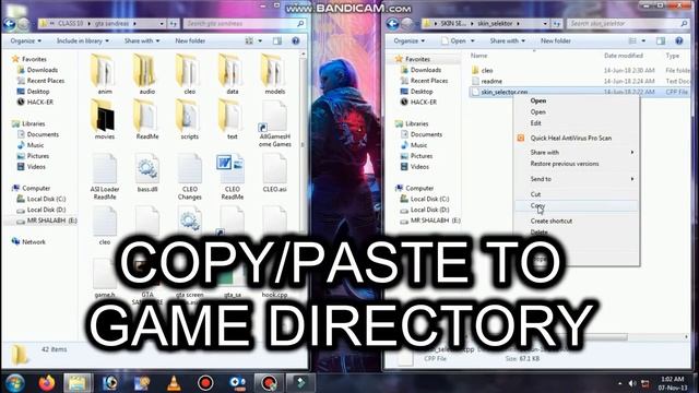 SKIN SELECTOR MOD || GTA SAN ANDREAS || PC || смотреть онлайн