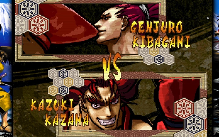 SAMURAI SHODOWN V SPECIAL.Genjuro Kibagami vs Kazuki Kazama [牙神 幻十郎VS風間 火月] смотреть онлайн