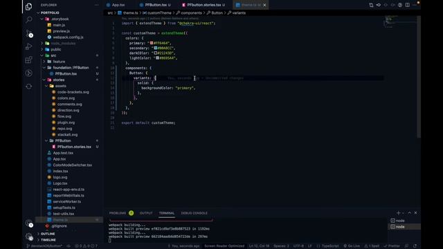 React - Let's write the first story for Button Component || Chakra UI || Storybook || #06 смотреть онлайн