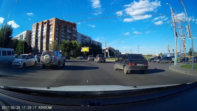 мелкое ДТП на улице Окружная, г. Пенза смотреть онлайн