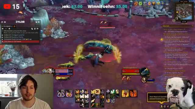 Leveling My Blacksmithing to Max! Hopefully! | WoW BFA Live Stream смотреть онлайн