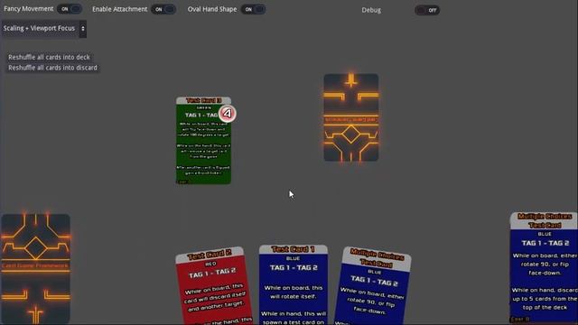 Godot Card Game Framework v1.0 Capabilities Demo смотреть онлайн
