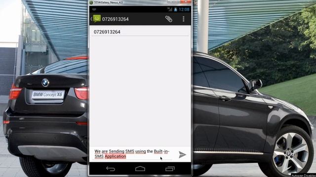 How to send SMS in Android using the Built-in SMS Application смотреть онлайн