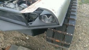 Делаем гусеничный снего-болотоход КАМРАД! Обшивка капота! Появилось Имя! ?