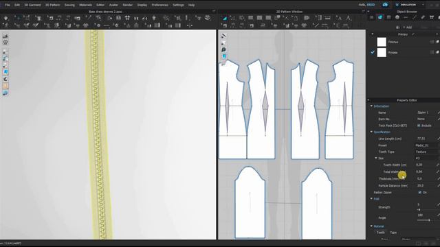 5. Как начать работать в CLO 3D Для начинающих 3 урок (3 часть) смотреть онлайн