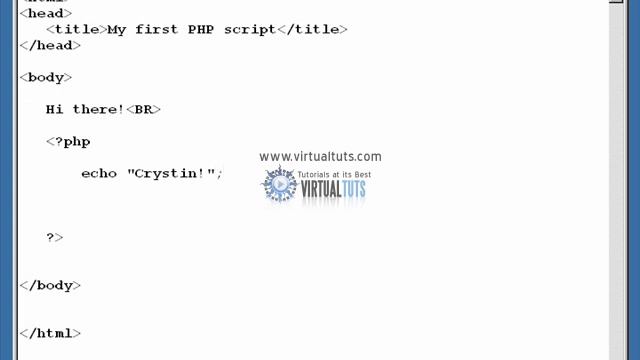Course 04 Adding PHP to HTML part1 смотреть онлайн