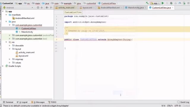 Android Custom Listview with image and textview- Fetch data using php and mysql. смотреть онлайн