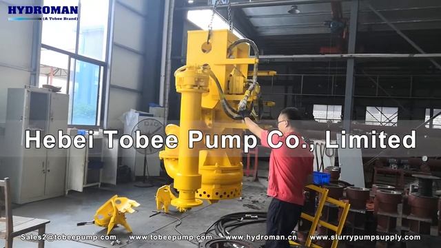 Hydroman™ Гидравлический земснаряд, установленный на экскаваторе смотреть онлайн