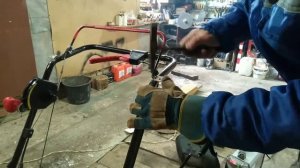 Как установить фару на снегоуборщик своими руками.