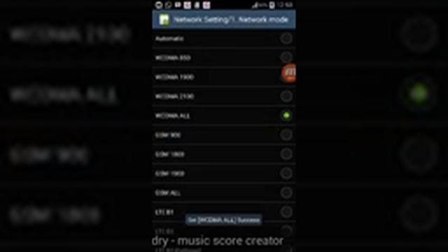 Switching network 2G/3G/4G LTE on Galaxy S4 SHV-E330S (korean version) смотреть онлайн