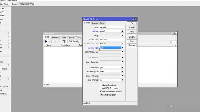 Dhcp Server Mikrotik смотреть онлайн