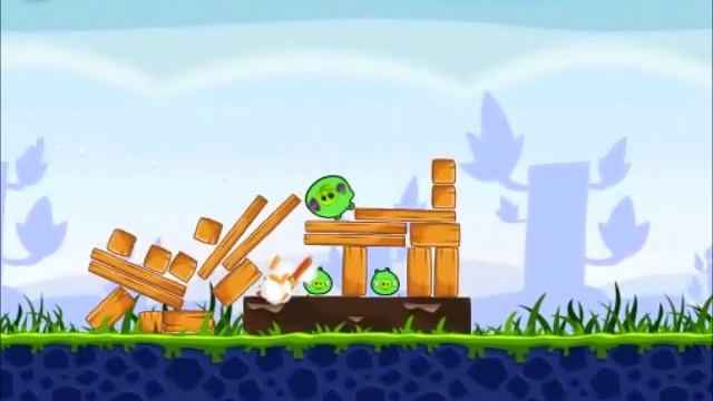 Official Angry Birds Walkthrough Poached Eggs 1-16 смотреть онлайн