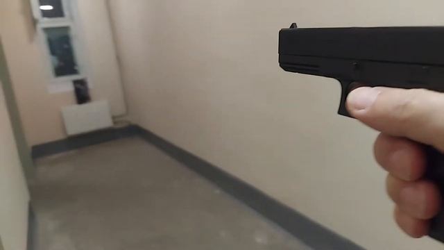 Глок C7 Airsoft Gun тест драйв детского пистолета
