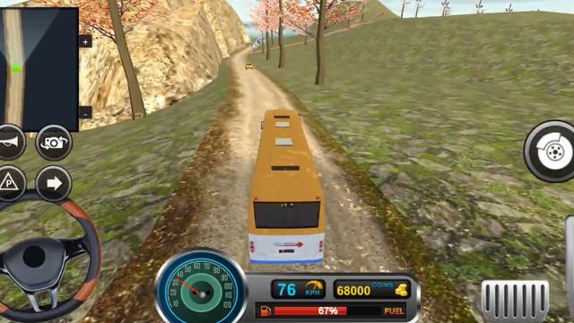 Uphill Offroad Bus Driving Simulator 3D - City Transit Bus Driving Mountain Game - Android Gameplay смотреть онлайн
