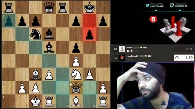 Learning Chess Day 26 | Reaching 700 Attempt #3 | Ghoda is a Respectable Animal | chess.com смотреть онлайн