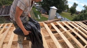 Каркасная пристройка.