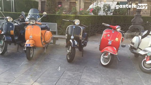 Vesparaba 2018: salida de Vespa Club Vitoria смотреть онлайн