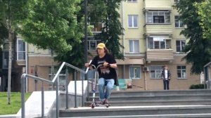 КАТАЕМ СТРИТ PT1 | спот ДРАМКА | ЖЁСТКИЕ трюки в СТРИТУ | ПАДЕНИЯ на ПЕРИЛЕ | БМХ х СКУТ влог
