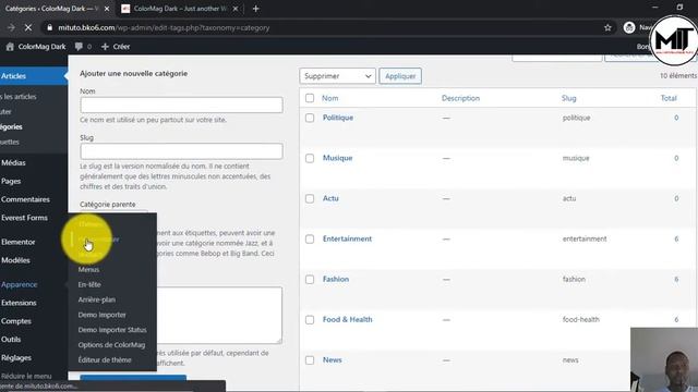 Créer un site web d'actualité en 13 minutes - Mali Informatique Tuto смотреть онлайн