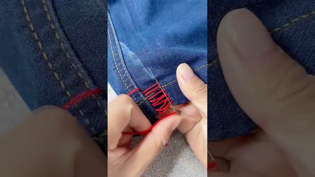 Как сузить джинсы в домашних условиях?