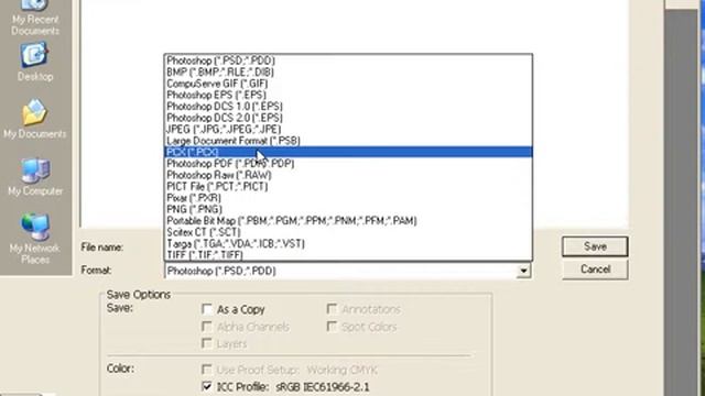Adobe Photoshop CS3 Part - 3 File format смотреть онлайн