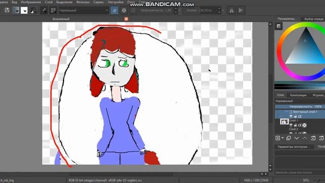 Рисуем в Krita убожество смотреть онлайн
