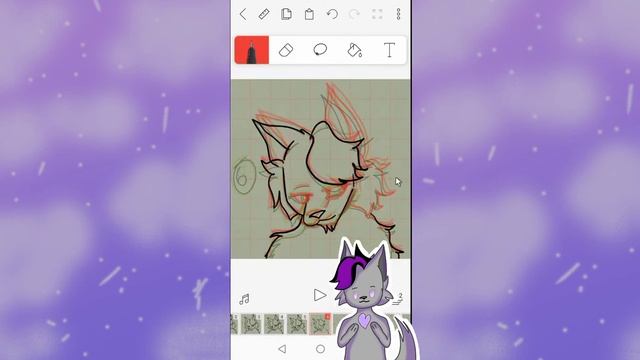 How I Animated  In Flipaclip| Как я рисую анимацию во Flipaclip