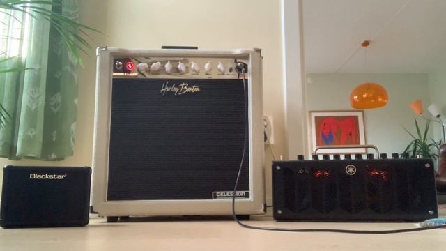 Harley Benton Tube15 vs Yamaha THR vs Blackstar Fly3 low volume смотреть онлайн
