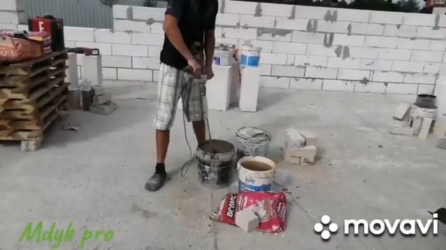 #Газоблок, на что клеил и какая выработка. смотреть онлайн
