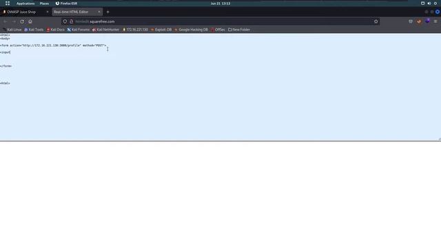 27 CSRF OWASP Juice Shop смотреть онлайн